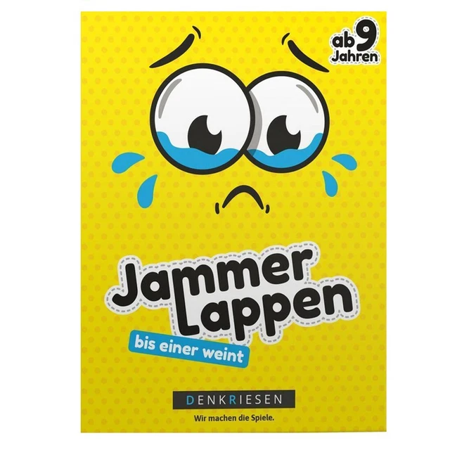 JAMMERLAPPEN BIS einer weint Das dramatisch lustige Kartenspiel