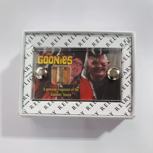THE GOONIES SCREEN-USED House Section Movie prop display with COA. £41. ...