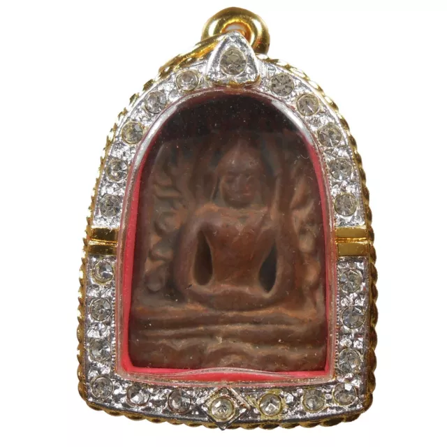 Awesome Old Thai Buddha Amulet Phra Sumkor Very Nice