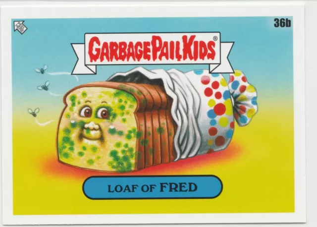 2021 Topps Garbage Pail Kids Food Fight Loaf of Fred 36b GPK sticker