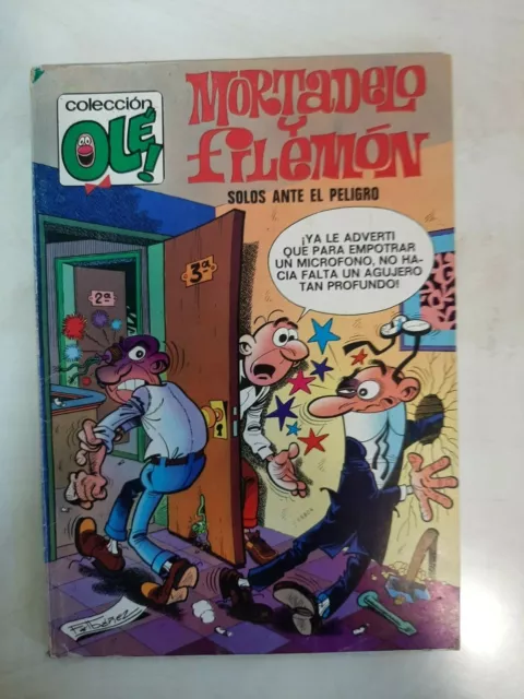 Mortadelo y Filemón solos ante el peligro | tebeo número 121 | 1980.