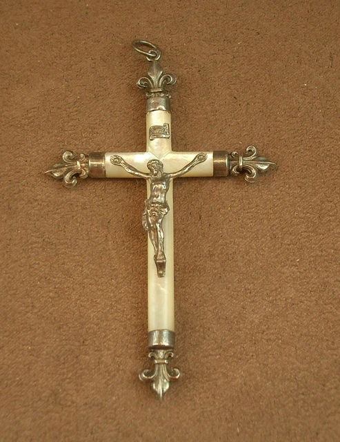 Pendentif Jésus en argent sterling estampé 925 sans nickel - France