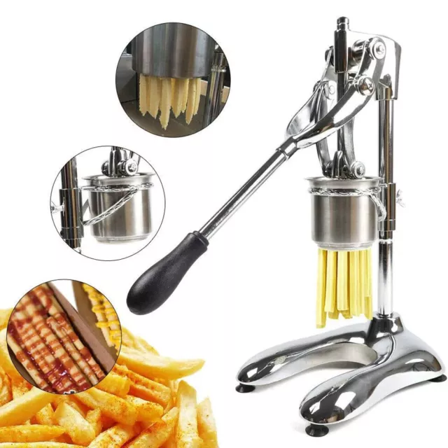 Potato Chips Squeezers Long Potato Chip Maker French Fries Cutter