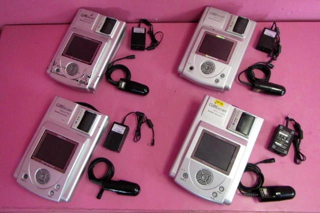 (4) CubeScan BioCon-500 Bladder Scanner Portable Ultrasound & Probe NEED Battery