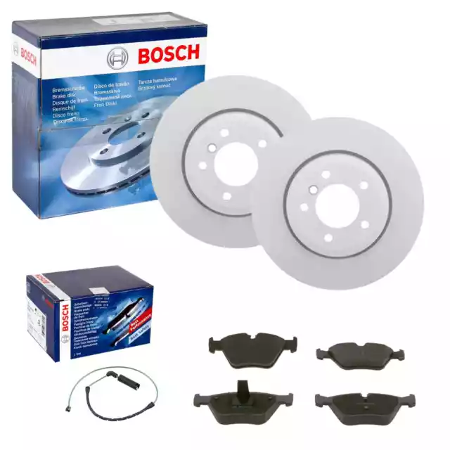 BOSCH BREMSSCHEIBEN 325mm + BELÄGE VORNE passend für BMW 3 E46 3 Touring E46