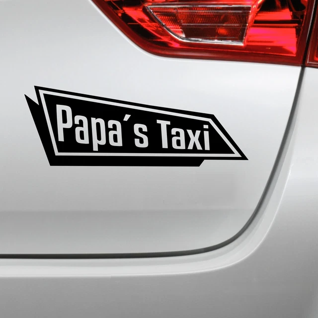 MAMA'S TAXI SPRUCH Fun Sticker Auto Aufkleber Nr. 4005 EUR 3,35