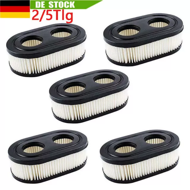 2/5x Rasenmäher Motoren Luftfilter für Briggs & Stratton 593260 4247 5432 798452