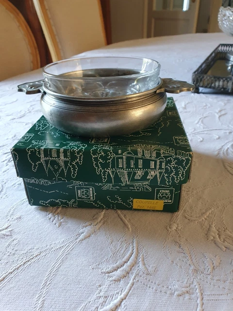 EDZARD Bol Santa (diamètre 10 Cm, Hauteur 4 Cm) Plaqué Argent