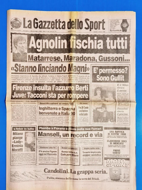 Gazzetta Dello Sport 3 Giugno 1976 - Gimondi Merckx Milanesio Sterling - Original
