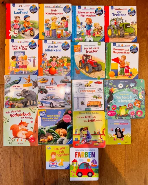 Ravensburger Junior Wieso Weshalb Warum Carlson Hör mal 18 Kinderbücher