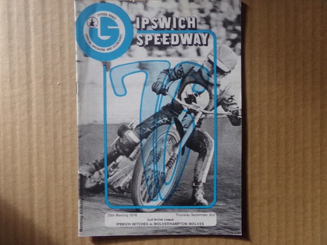 1976 Ipswich Witches v Wolverhampton Wolves British League  02/09/76