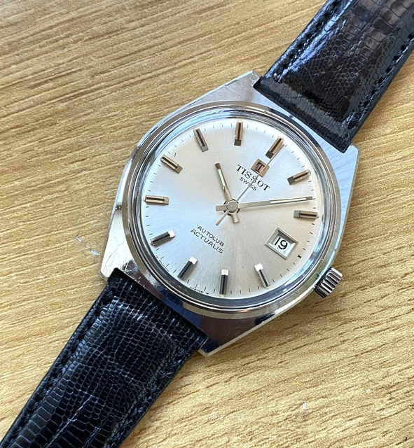 Tissot Orologio Uomo Automatico Svizzero - Movimento Meccanico A Carica Automatica, Cinturino In Pelle, Quadrante Marrone, T0994073644800