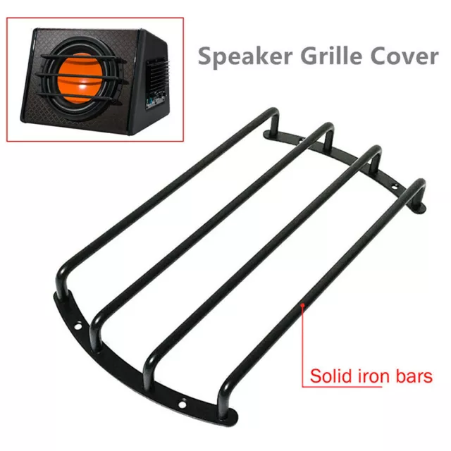 Vehicle Audio Speaker Adapter Grille Cover Protection For 12/10 Inch Subwoofer