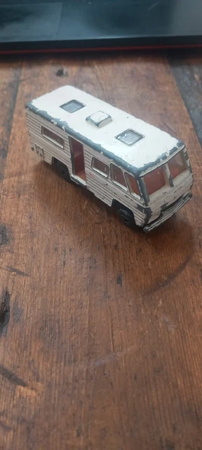 Lesney Matchbox Superfast Mobile Home No. 54 - White - Fair Condition