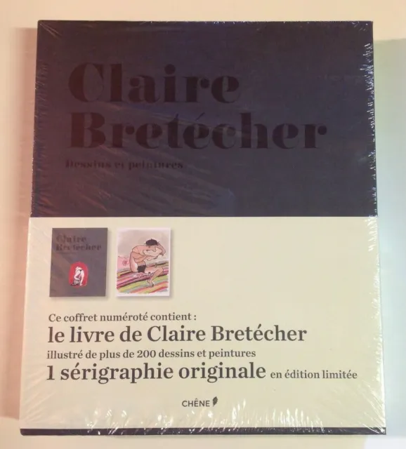 Coffret BD Claire BRETECHER ARTBOOK numéroté