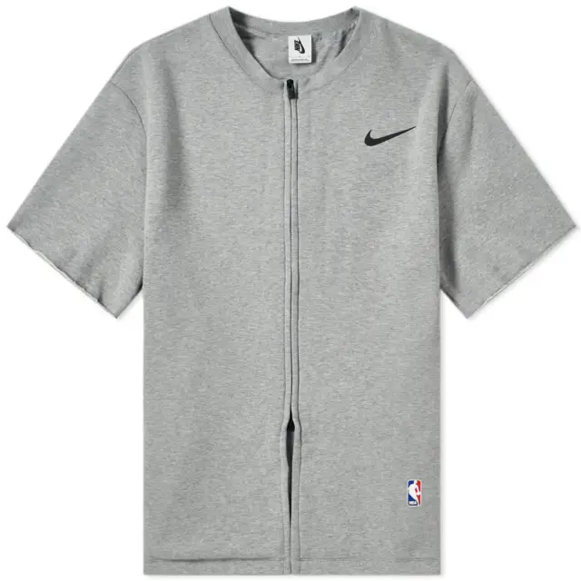 Nike x Fear Of God NBA Warm Up Jacket Top Black Mens Size L CU4686