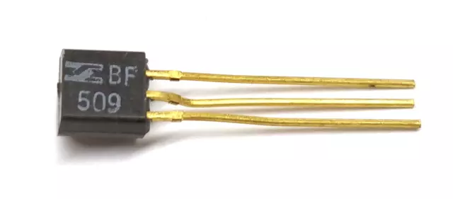 10 unidades BF509 | TRANSISTOR PNP | 750 MHz | VHF-V | 35V | 30mA | 0,25W | = BF914