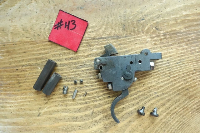 Interarms Mark X Trigger Assembly W/ Safety Lever Pin Screw Mauser 98 Adjustable