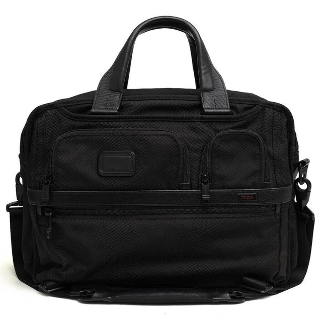 TUMI BUSINESS BAG 26141D2 ALPHA Expandable Organizer Y049 643.23