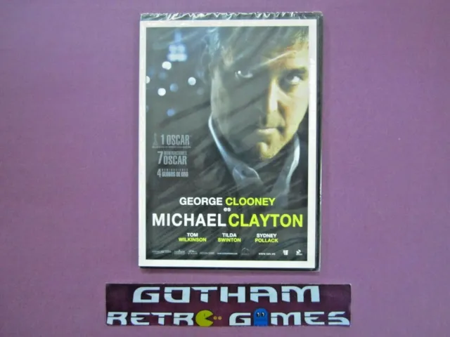 Michael Clayton Pelicula DVD nueva precintada formato Slim