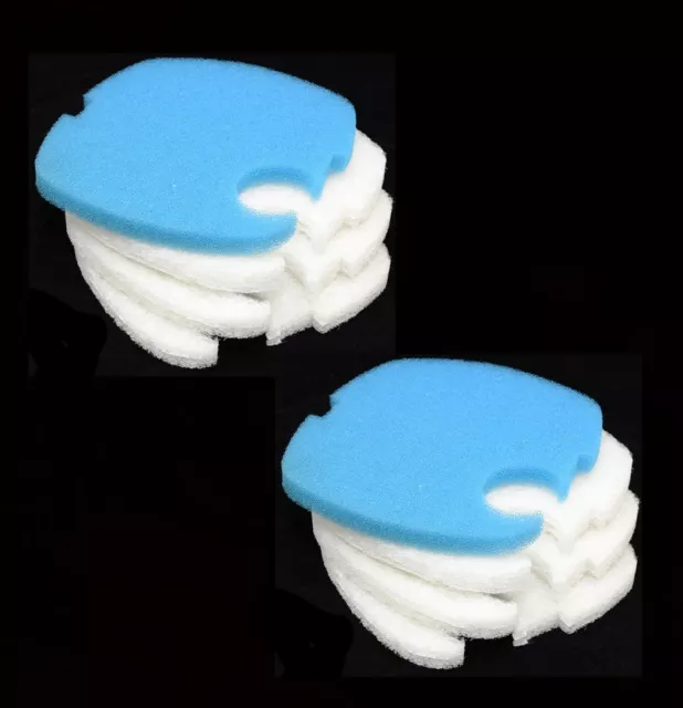 8PCS Aquarium Replacement Filter Pads for SUNSUN/ GRECH/ SUPER/ HW-303B CF400
