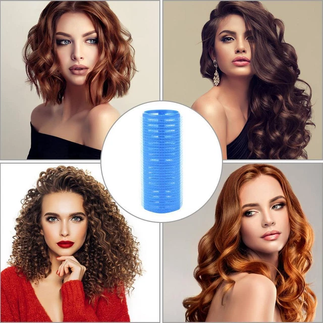 DIY Lockenwickler Aus Kunststoff – 8 Stück, Hitzefrei, Für Lange Haare, Ideal Für Locken & Wellen über Nacht