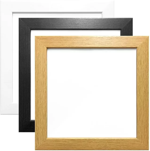 Picture Photo Frames Frame Square Black White A2 A3 A4 Poster A5 Oak Effect DIY