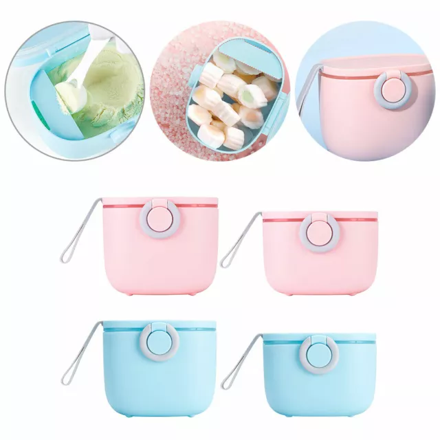 Portable Baby Infant Milk Powder Formula Food Container Storage Box Dispenser