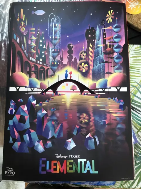 Walt Disney Studios - E direto da #D23Expo, temos pôster de #Elementos, da  Disney e Pixar. 🔥 💧 Em junho de 2023 nos cinemas.