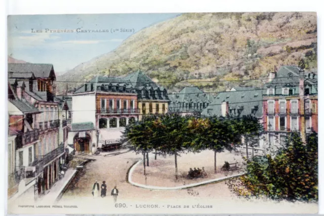 Luchon France Postcard CPA 945