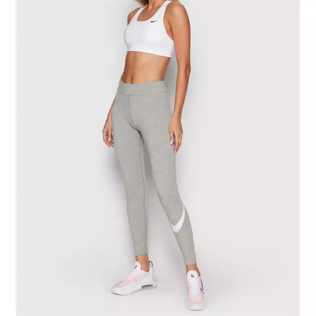 Nike Sportswear Essential Mid-Rise Swoosh Leggings Damen Tights