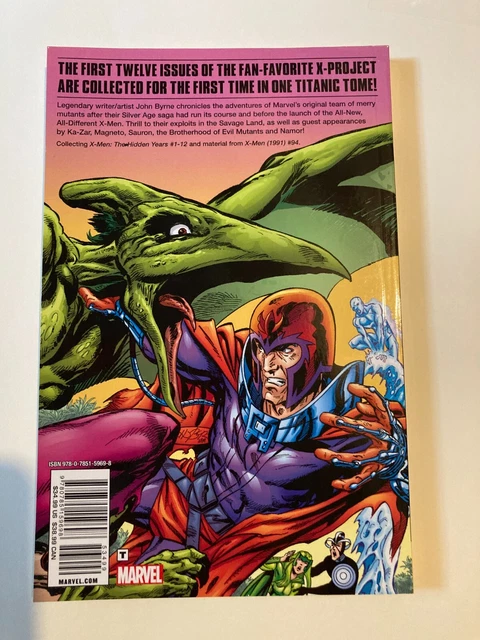 X-Men The Hidden Years TPB  Vol 1 Marvel | John Byrne Marvel Comics OOP Uncanny 2
