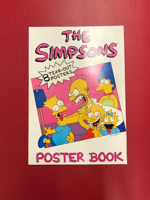 キャラクターグッズ the simpsons poster book the simpsons poster book キャラクターグッズ