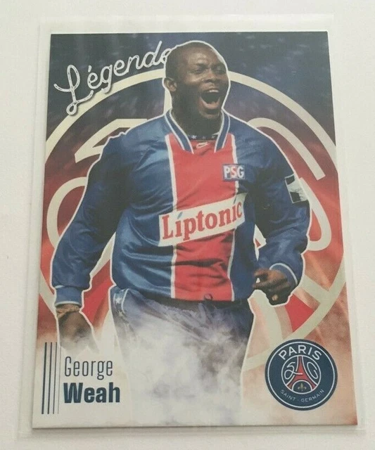 Carte Card Carta George WEAH Paris PSG Panini Official Football Cards