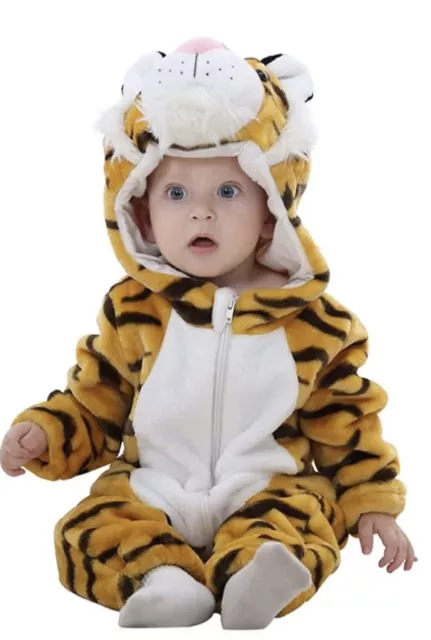 Baby/Toddler Tiger Romper Suit by DolaDola