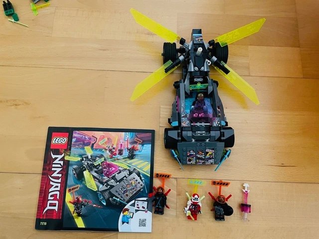 LEGO 71710 Ninjago Ninja Tuner Car Transforms Into Flying Car