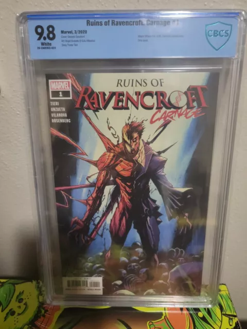 Ruins of Ravencroft: Carnage #1 cbcs 9.8 First App of Cortland Kasady *not cgc*