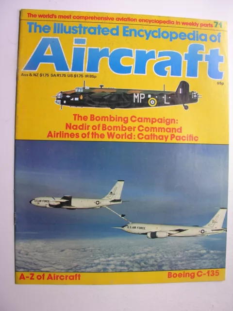 ILLUSTRATED ENCYCLOPEDIA OF AIRCRAFT No 71 Boeing C-135, Cathay Pacific Airways