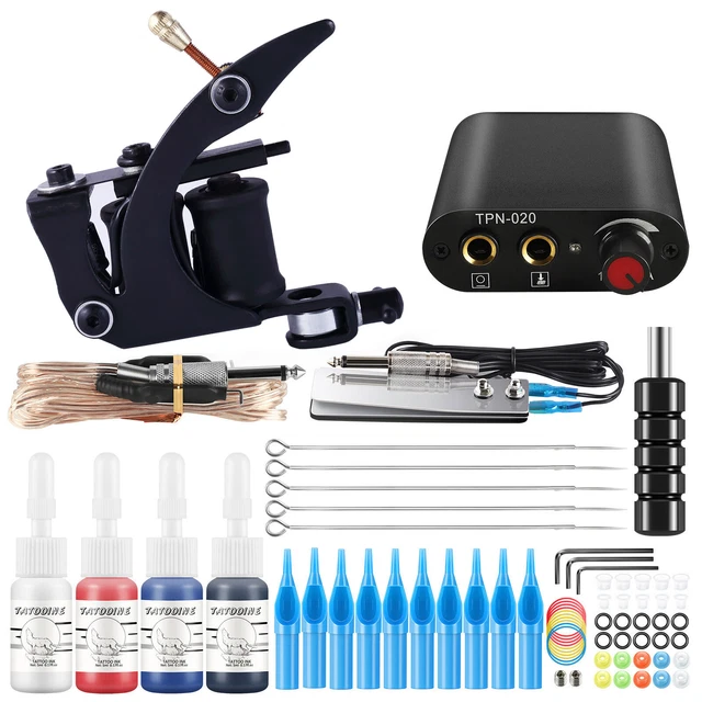 Professionell Tattoo-Maschinen-Set Stromversorgungen Nadeln for Tattoo Artists