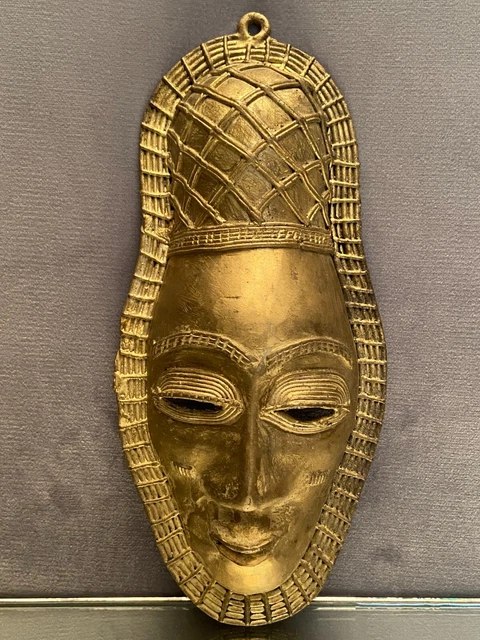 Masque bronze Afrique