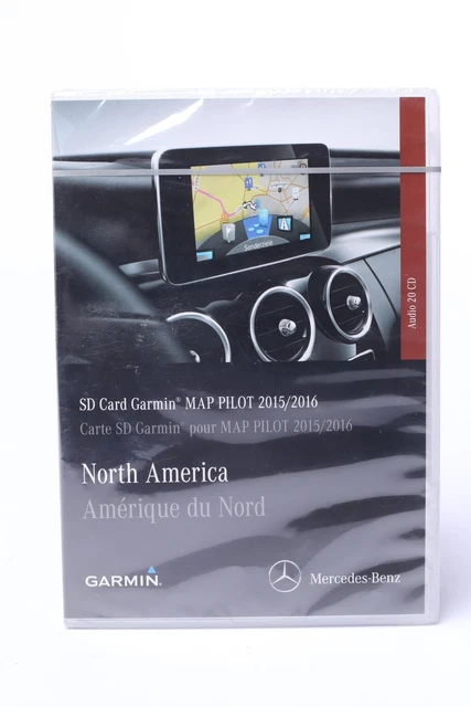 Scheda SD software di navigazione GARMIN Garmin Map Pilot 2015/16 Nord America