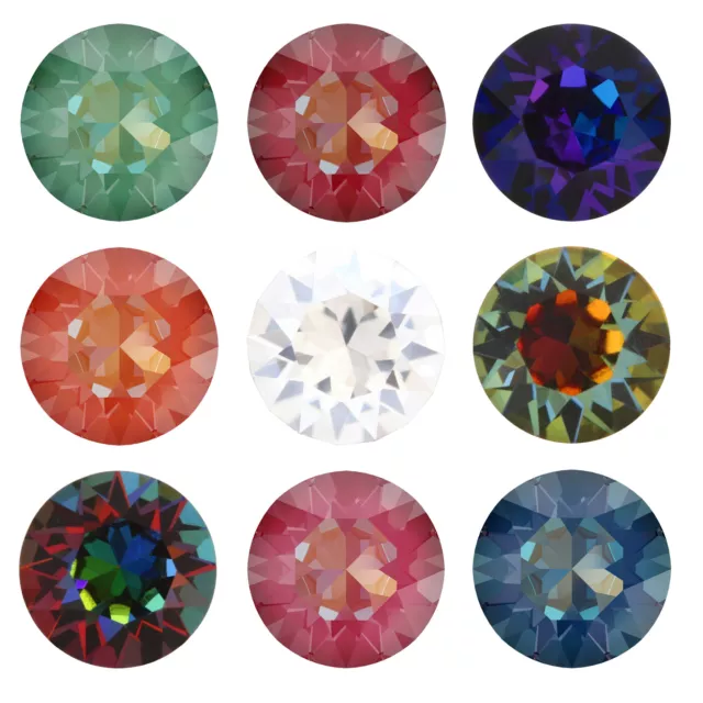 Superior PRIMERO 1088 Chaton Round Foiled Crystals * More Colors