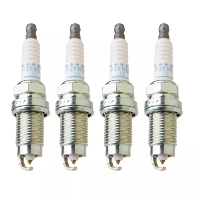 NGK Spark Plug Set (4 Pieces) (Laser Platinum) (Gap 0.044)