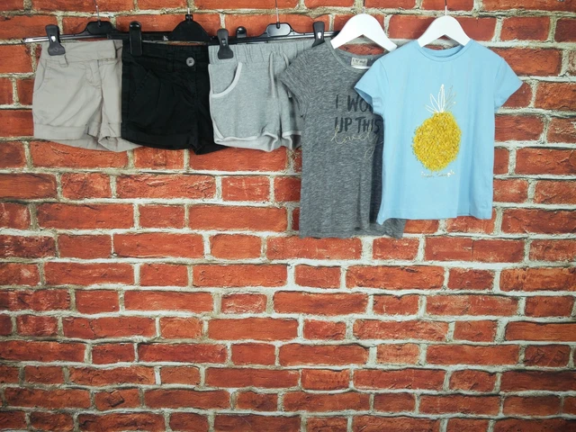 Girl Bundle Age 5-6 Years Next Zara Shorts Tees Summer Beach Sweat Chino 116Cm