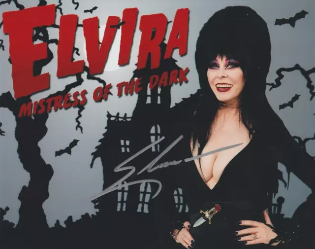 Elvira:Mistress of the Dark Signed Original Authentic Autograph Holo COA