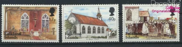 Briefmarken Falklandinseln 1999 Mi 738-740 (kompl.Ausg.) postfrisch Religi(94380