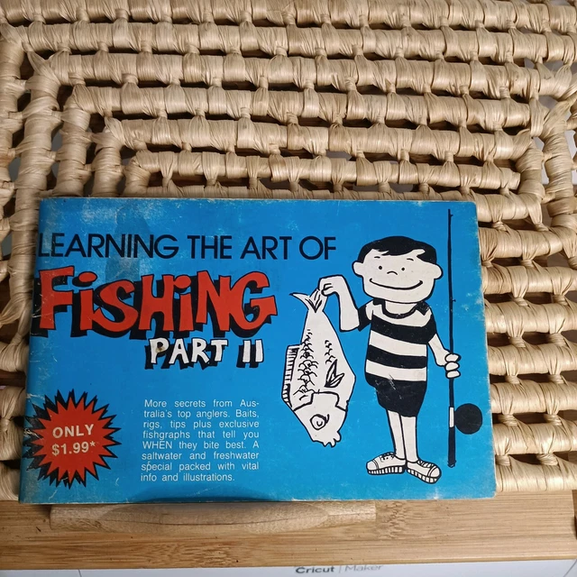 Livre Vintage De Pêche À La Ligne Scintillant Montrant La Publicité