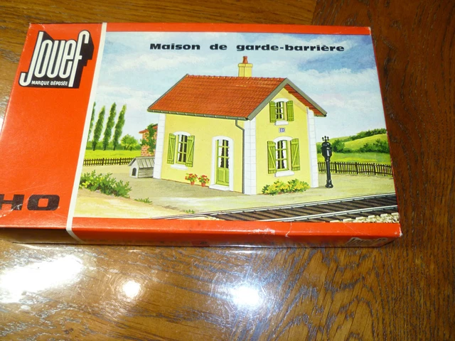 Maquette Jouef à Monter – Maison De Garde-barrière échelle N, Réf 198000, Neuve Sous Emballage