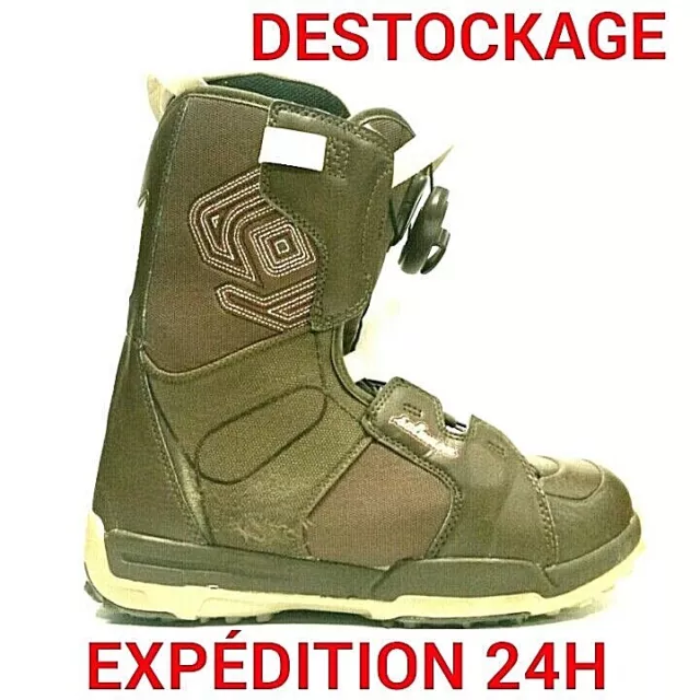 boots de snowboard adulte SALOMON taille:41--Mondopoint:26/26,5-----PETIT BUDGET