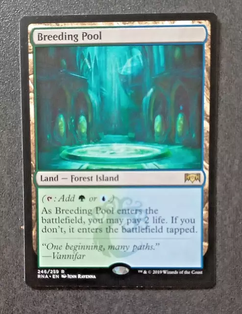 Breeding Pool / Bassin d'élevage/ Ravnica Allegiance / MINT / Rare / English MTG